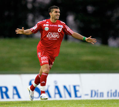 Mano Garcia, Degerfors. Jubel