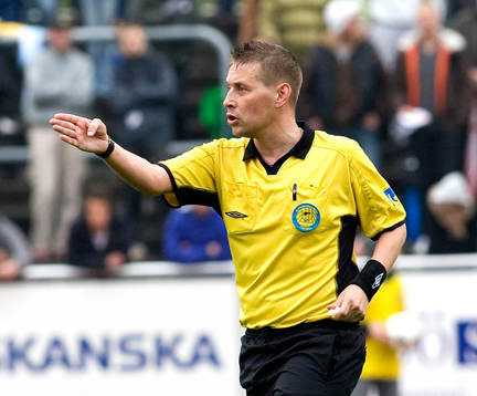 Fotboll, Svenska Cupen, Domare, Magnus Ahlsén