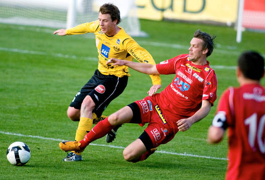 Daniel Nilsson, Mjällby och Jens Nordström, LB