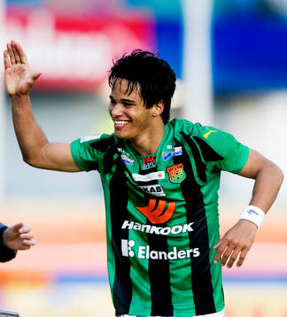  Daniel Morais Reis, GAIS, jubel.