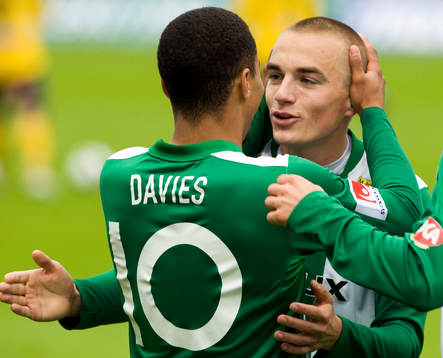 Charlie Davies, och Petter Andersson, Hammarby