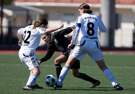 2, Umeå - Frankfurt: Marta Vieira Da Silva, Umeå mot Meike Weber och Tina Wounderlich, Frankfurt