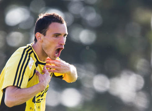  1-1, Burim Rexhepi, som även gjorde segermålet. Jubel.