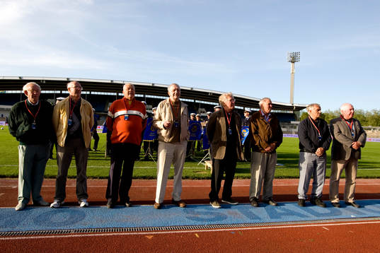 Fotboll, U21 Turnering, Malmö Stadion firade 50 år och