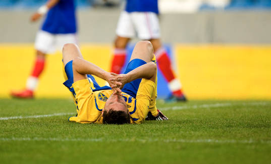  Marcus Berg, missar målchans.