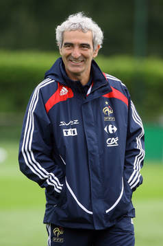  Raymond Domenech, förbundskapten.