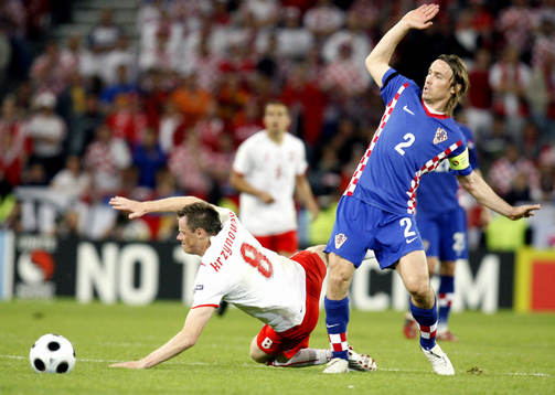  Jacek Krzynowek, Polen och Dario Simic, Kroatien