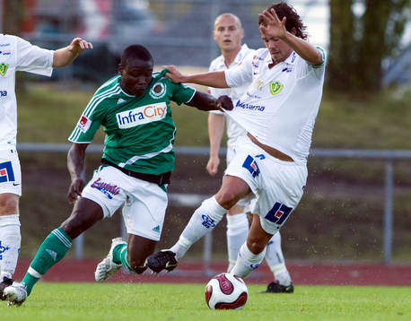  Obi Etie, Väsby och Fredrik Fendrich, Jönköping.
