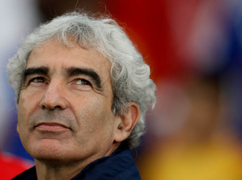  Raymond Domenech, förbundskapten.