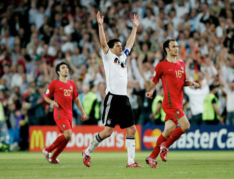  Michael Ballack, jubel.