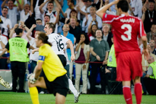  Philipp Lahm, Tyskland, jubel.