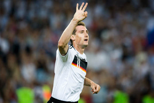  Miroslav Klose, Tyskland, jubel.