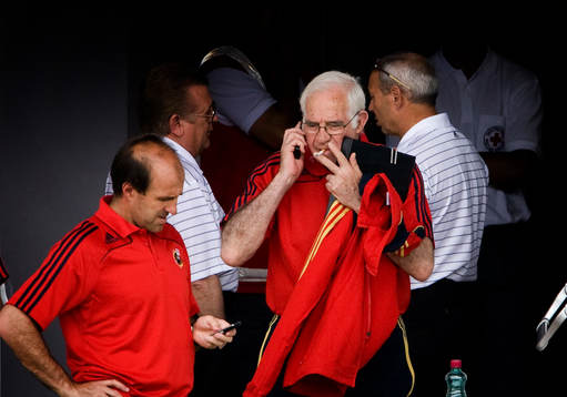  Träning. Luis Aragonés, Förbundskapten