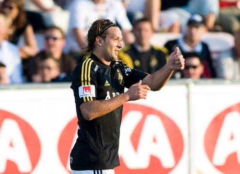  Jorge Anchén, AIK, jubel.    