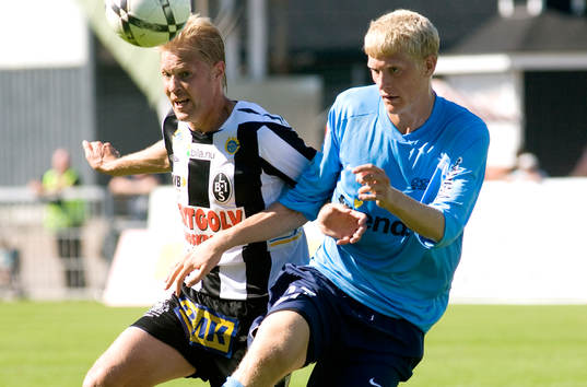 Matthias Eklund, Landskrona, och Tom Söderberg, Häcken