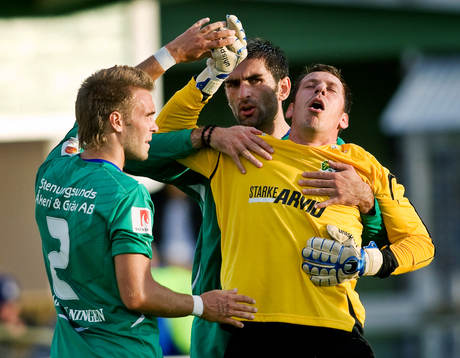 Michal Slawuta, Richard Jansson, Damir Vitas, Ljungskile