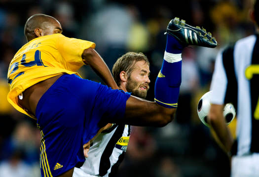  Olof Mellberg, Juventus och Mikkel Bischoff, Bröndby.