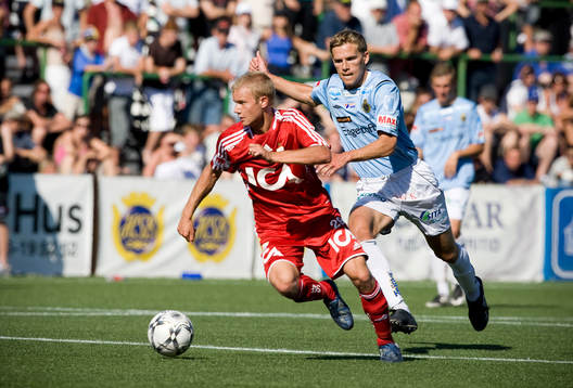 Robin Söder, IFK Göteborg, och Johannes Ericsson, Gefle