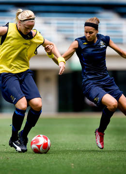 Lisa Dahlvkist och Charlotte Rohlin