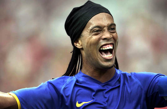  Ronaldinho, jubel.
