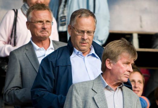  Idel, ädel fotbollsadel, Lennart Ljung, Lars Lagerbäck och Roland Andersson.