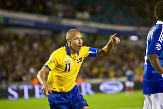  Henrik Larsson, jubel.
