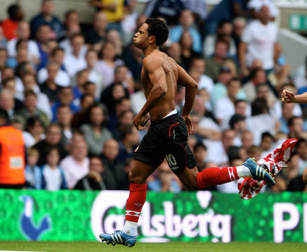  Kieran Richardson, jubel.