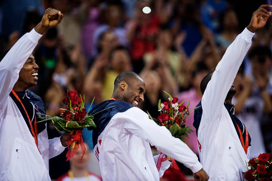 Kobe Bryant, USA, jubel