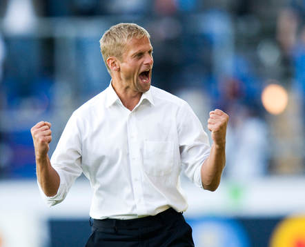  Siggi Jonsson, tränare, Djurgården, jubel.