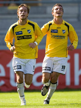  1-0, Daniel Jovanovic, som grattas.