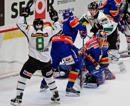 Eero Somervuori, Färjestad, och Jens Skåhlberg,