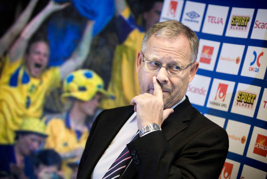 Presskonferens, Lars Lagerbäck, förbundskapten