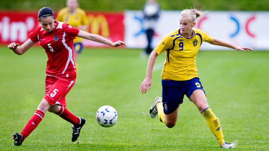  Alicia Powe, Wales, Sofia Jakobsson, Sverige.