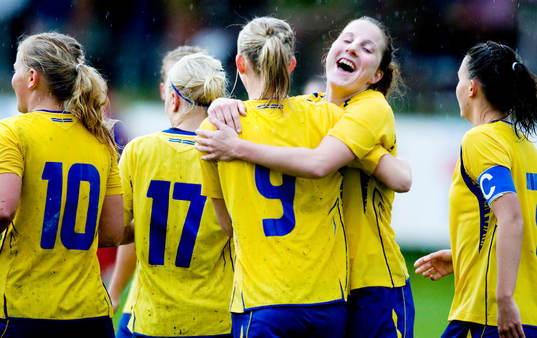 Antonia Göransson, jubel, Sverige.