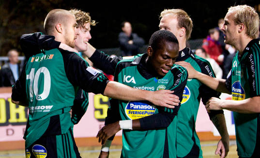 Anders Lindberg, Mats Lundin, Mtaka Simba, Enköping, jubel