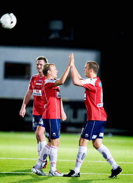 Christoffer Bengtsson, Alexander Mellqvist, Örgryte, jubel