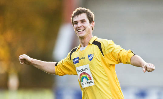  Dan Mårtensson, jubel.