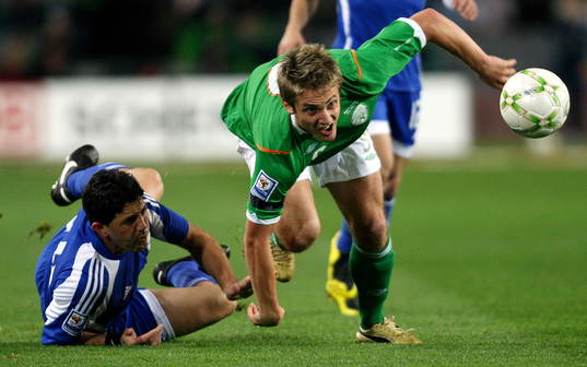  Kevin Doyle, Irland och Christakis Maragkos, Cypern.