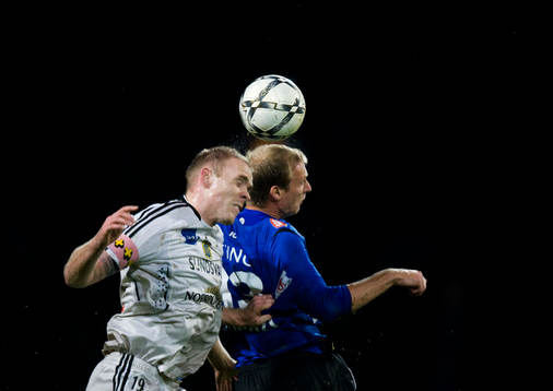 Hannes Sigurdsson nickduell med Andreas Johansson