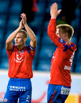  Christoffer Andersson, jubel.