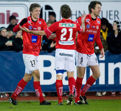   6-0 Viktor Elm, jubel.