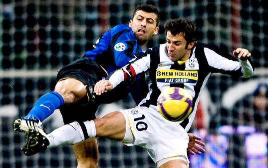 Walter Samuel, Inter och Alessandro Del Piero, Juventus