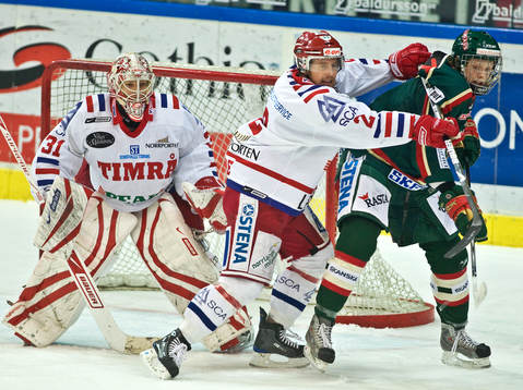 Carl Klingberg, Frölunda. Eric Moe, Johan Backlund,