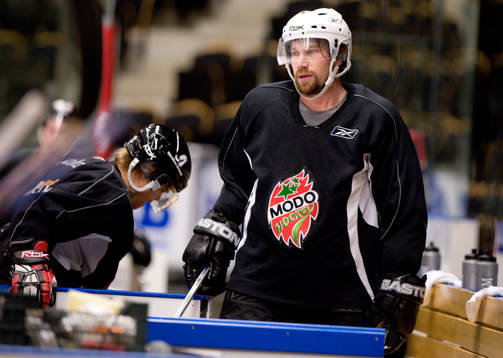 Peter Forsberg tränar med Modo