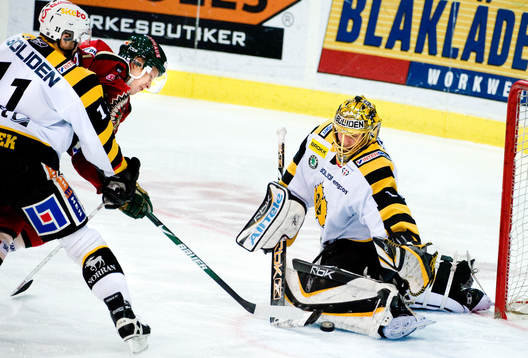 Lars Eller, Frölunda, Andreas Hadelöv, målvakt,
