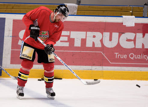 Peter Forsberg tränar med Modo