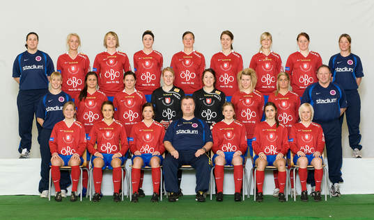 Bakre raden från vänster; Sofia Eriksson, sjukgymnast,