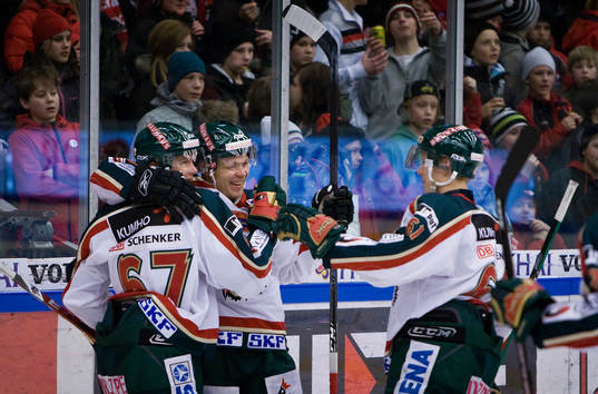 John Pohl och Janne Niskala, Frölunda jubel