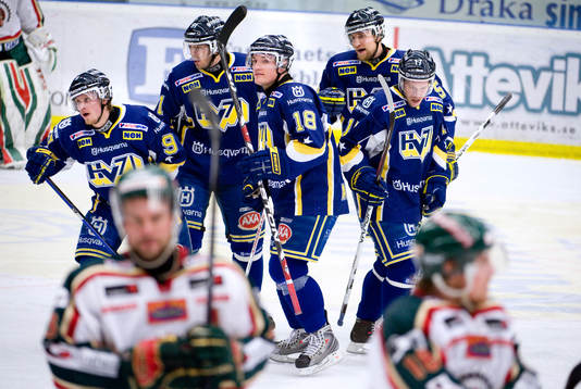 HV71 jubel, Frölunda depp