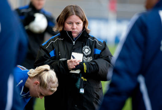  Marianne Miettinen, tränare.